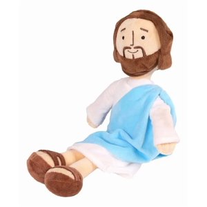 Genérica - Muñeco De Jesús 30Cm Figura Cristo Peluche Educativo