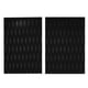 thumbnail image 1 of 2 Piezas De Almohadillas De Tracción EVA Para Tabla De Surf SUPssss, Agarre De Cubierta Para Tabla De Surf, Kiteboard, Color Negro, 1 of 3