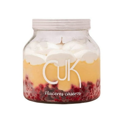 Postre Congelado Suspiro Frambuesa Frasco 1,3 Kg Cuk