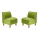 thumbnail image 1 of Set Poltrona Soft 1C Felpa 01 Pistacho, 1 of 5