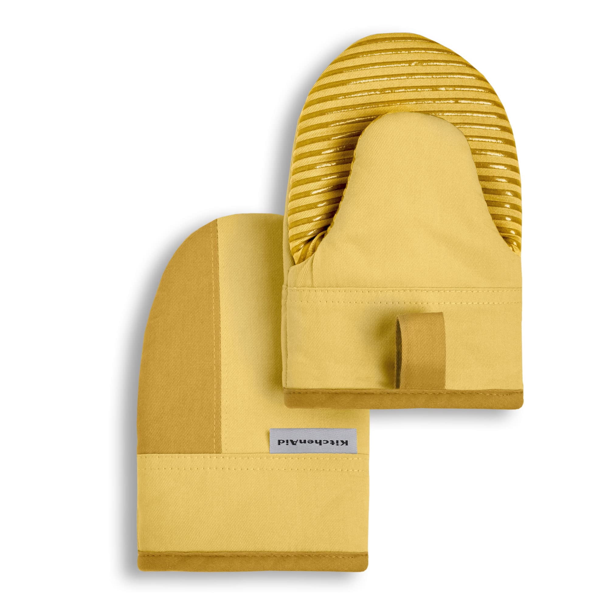 Juego De Guantes De Cocina Kitchenaid Beacon, Bicolor, Antideslizantes, 2 Piezas
