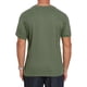 thumbnail image 3 of INSPIRE CHIC Camiseta Clásica de Tela de Gofre para Hombre con Cuello Redondo y Mangas Cortas Raglán XL Verde Oliva, 3 of 6