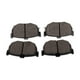 thumbnail image 1 of Juego Pastillas de Frenos Traseras Alternativo Koreano Hyundai Elantra 2000 2001 2002 2003 2004 2005 negro, 1 of 2