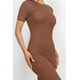 thumbnail image 2 of Vestido Midi Ajustado de Canalé, 2 of 5