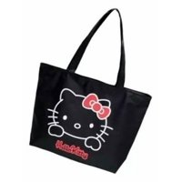 Celcomp - Cartera Coquette De Hello Kitty Negra Con Rosa