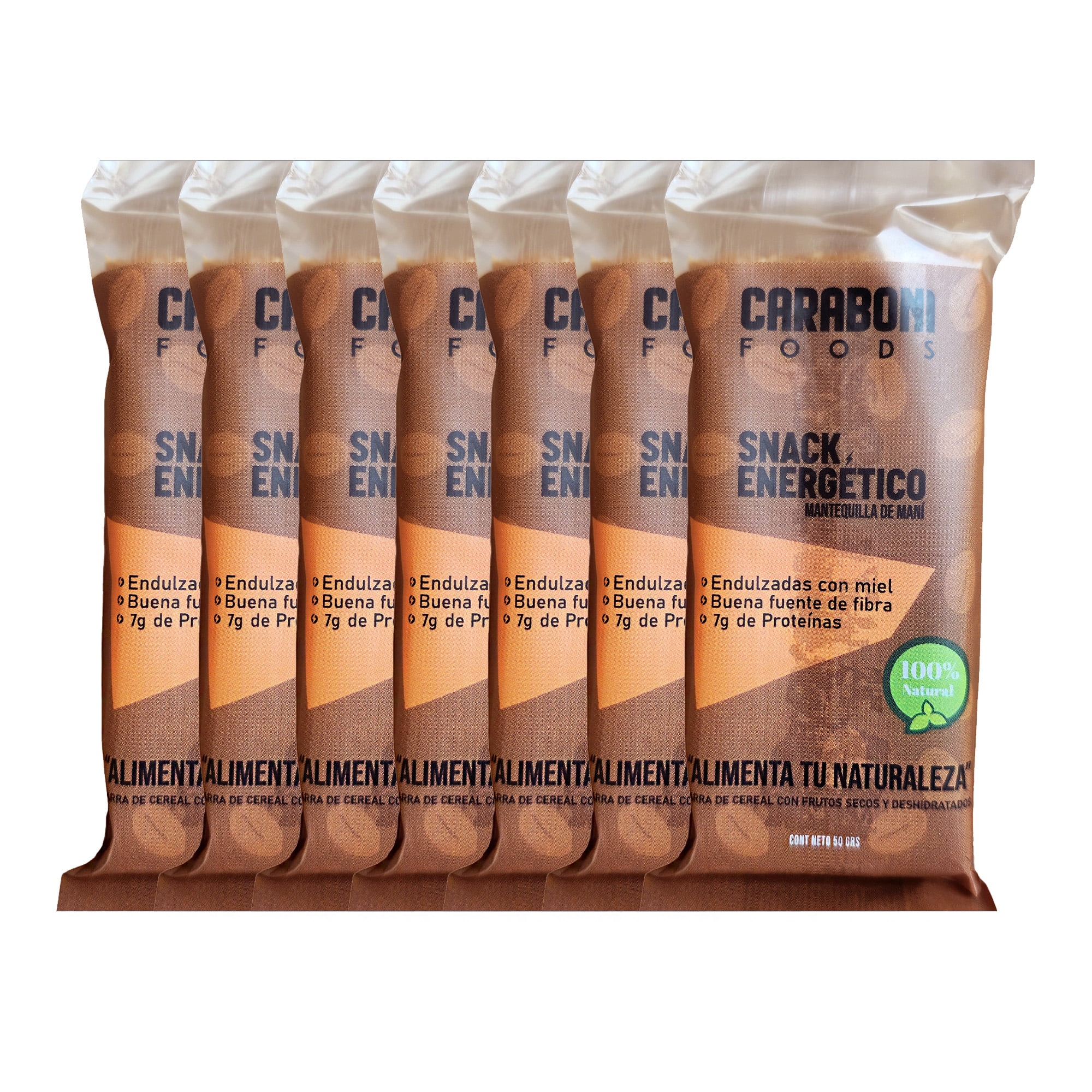 Caraboni - Barra Energética Mantequilla De Maní