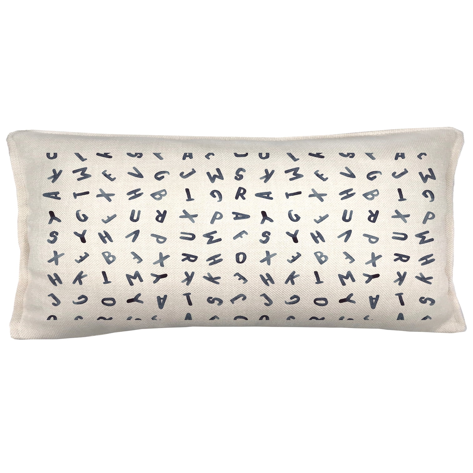 Tuyo Print - Cojín Letras Azul 70x35