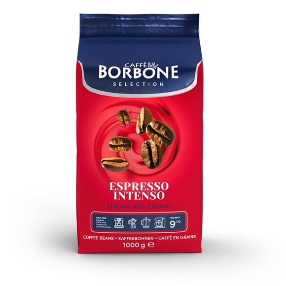 Granos de café Caffè Borbone Espresso Intenso, tostado medio, 1 kg