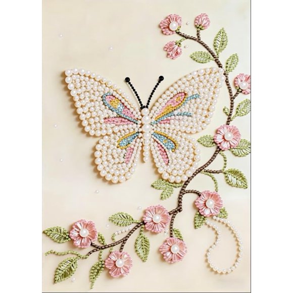 Kit de Pintura de Diamantes 5D con Perlas DIYBEADDOT para Adultos