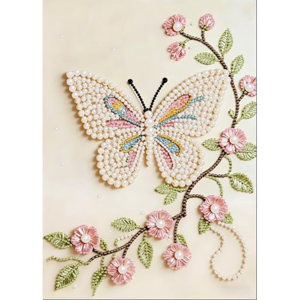 Kit de Pintura de Diamantes 5D con Perlas DIYBEADDOT para Adultos