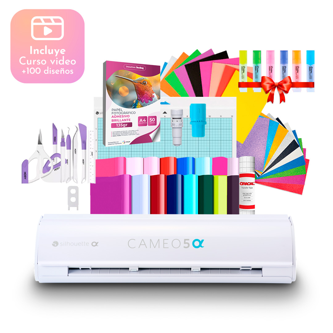 Plotter De Corte Silhouette Cameo 5 Alpha Kit Inicial