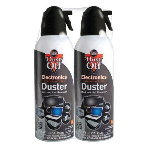 Plumeros Para Gas Comprimido Falcon Dust-Off, 300 Ml, Paquete De 2