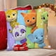 thumbnail image 4 of Fiesta de Palabras Fundas de almohada de terciopelo con tema, regalos de funda de almohada, decoración para el hogar, cojín de lanzar, regalo de cumpleaños para fans y parejas.50*50cm., 4 of 6
