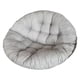 thumbnail image 3 of Columpio Colgante Huevo Silla De Ratán Cojines Redondos Jardín Al Aire Libre Patio Hamaca Gris, 3 of 5