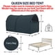 thumbnail image 2 of Carpa para cama LEEDOR Dream Tents desplegable tamaño queen PitchBlack, 2 of 7