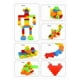 thumbnail image 3 of pack 150pcs Bloques De Construcción Plastica Para Niños, 3 of 5