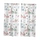 thumbnail image 4 of 2 Uds Cortinas Opacas Cortinas Para Ventana Cortinas Con Ojales Lindo Dinosaurio, 4 of 5
