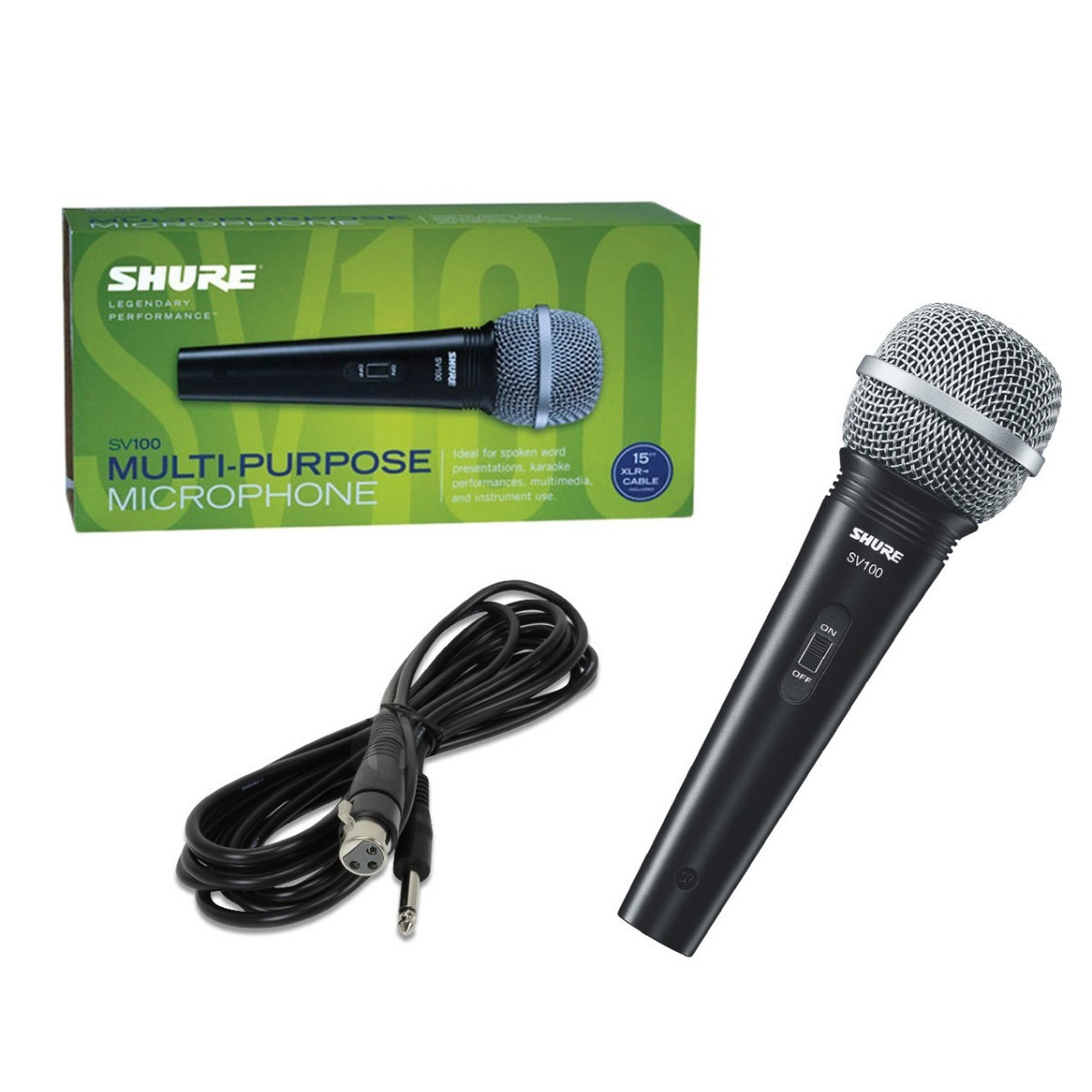 Microfono Vocal Dinamico Shure Sv100