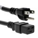 thumbnail image 1 of Cablesandkits Cable De Alimentación De Corriente Alterna De 3 Clavijas 10 Pies (3 M) 15 A 125 V, 1 of 7