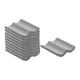 thumbnail image 1 of Mini Ladrillos, Tejas, Juegos De Mesa, Accesorios Para Fotos, Decoración Para Casa De Muñecas, 10 Uds., Azulejos Negros, 1 of 3