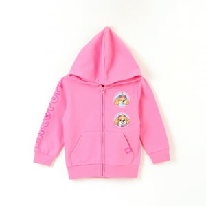 Poleron Abierto Niña Skye Girl Puppy Rosado Paw Patrol