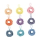 thumbnail image 1 of Bucles Multicolores Para Telar, Para Posavasos, Adornos Y Almohadillas Aislantes Del Calor, 9 Colores, 180 Unidades, 1 of 5
