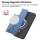 thumbnail image 3 of Magnetic Slim Case for Motorola Moto G Play 2024 5G with Camera Guard & Anti-Scratch Back Blue, 3 of 6