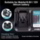thumbnail image 4 of Cargador Rápido de Batería de Litio para Makita 10.8V 12V Dc10Wd / Dc10Sb / Dc10Wc / Bl1015 / Bl1016 / Bl1021B / Bl1041B Cargador Led, 4 of 6