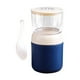 thumbnail image 1 of Lunch Pot Contenedor De Yogur Contenedor De Alimentos Aislado 2 Niveles Para Frutas Leche Azul, 1 of 3