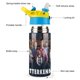 thumbnail image 3 of Letterkenny Botella de Agua con Tapa Pop Top de Un Toque, Acero Inoxidable, a Prueba de Fugas, para Deportes, Botella Infantil azul 12 oz, 3 of 6