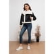 thumbnail image 3 of Chaqueta Mujer Tipo Piloto Cruzada Botones Interior Chiporro 7043, 3 of 4