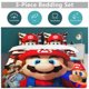 thumbnail image 5 of Super Mario 3-Piece Comforter Set for Bedroom Super Mario Bedding Set for Kids Adults Soft Microfiber Duvet Cover Set with Zipper Closure, 5 of 5