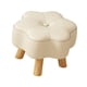 thumbnail image 3 of Pequeño Pie Taburete Resto Moderno Suave Asiento Acolchado Para Entrada Sala De Estar Sofá Beige, 3 of 5