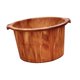 thumbnail image 1 of Cuenca De Pedicura Multifuncional De Barril De Ba?o De Pies Para Mujeres Cuenca De Pie Spa Altura Marrón 23 Cm, 1 of 5