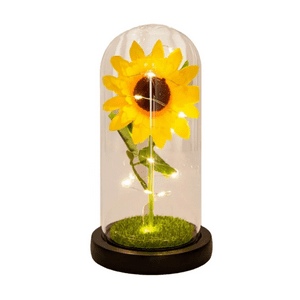 Genérico - Regalo Girasol Eterno Luz Led