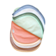 thumbnail image 2 of Pack 10 Baberos Impermeables y Absorbente Mix Arándano Pastel Green Sprouts (3-12m), 2 of 7