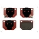 thumbnail image 1 of Set Pastillas Frenos Ital Brakes Trasera Para Subaru Wrx 2003 2007, 1 of 2