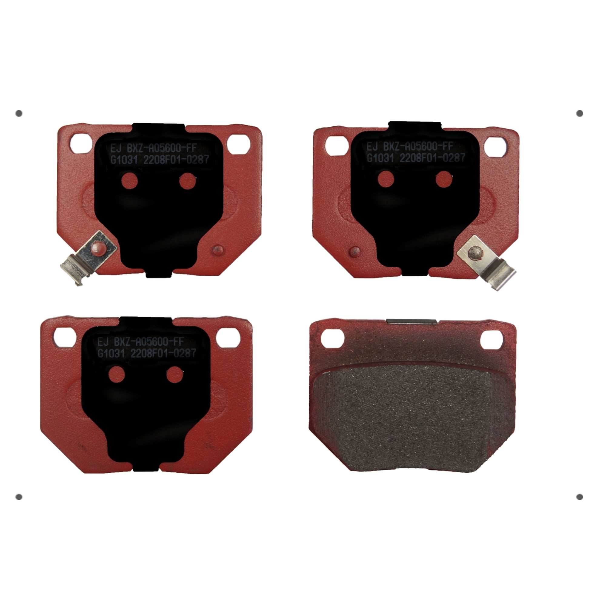 Ital Brakes Pm - Set Pastillas Frenos Ital Brakes Trasera Para Subaru Wrx 2003 2007