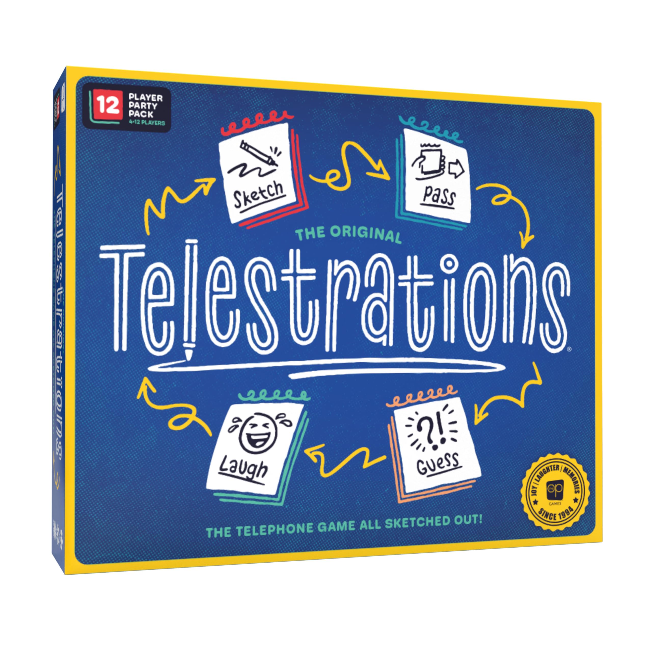 Juego De Mesa Telestrations 12 Jugadores 2.ª Edición Usaopoly