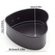 thumbnail image 3 of 1pc, Heart Detachable Bottom Baking Pan (4.13''), Nonstick Baking Pans Spring Form For Cheesecake, Fried Eggs, Pudding Mold, Cake MoldTier, Wedding Cakes, And More - Removable Bottom, Leakproof Bake, 3 of 4