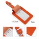 thumbnail image 5 of Juego de 4 etiquetas de equipaje Vigorport de cuero 11,2 × 7 cm, 5 of 6