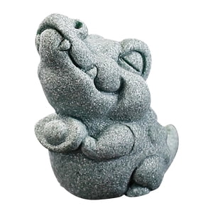 Bothyi - Té Mascota Decorativa Linda Obra De Arte Animal Estatua Para Mesa De Té Sala De Estar Hogar Cocodrilo