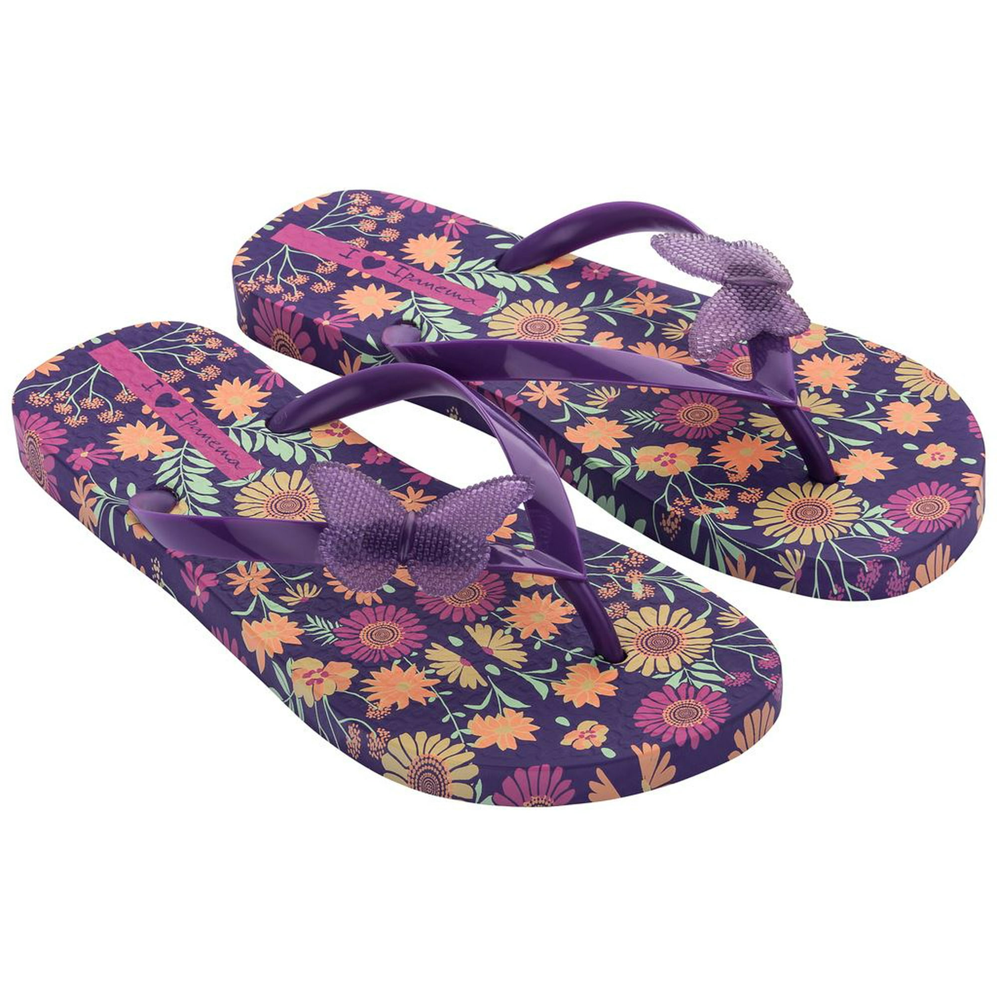 Sandalia Mujer Morado Belle Floral 115 Ipanema