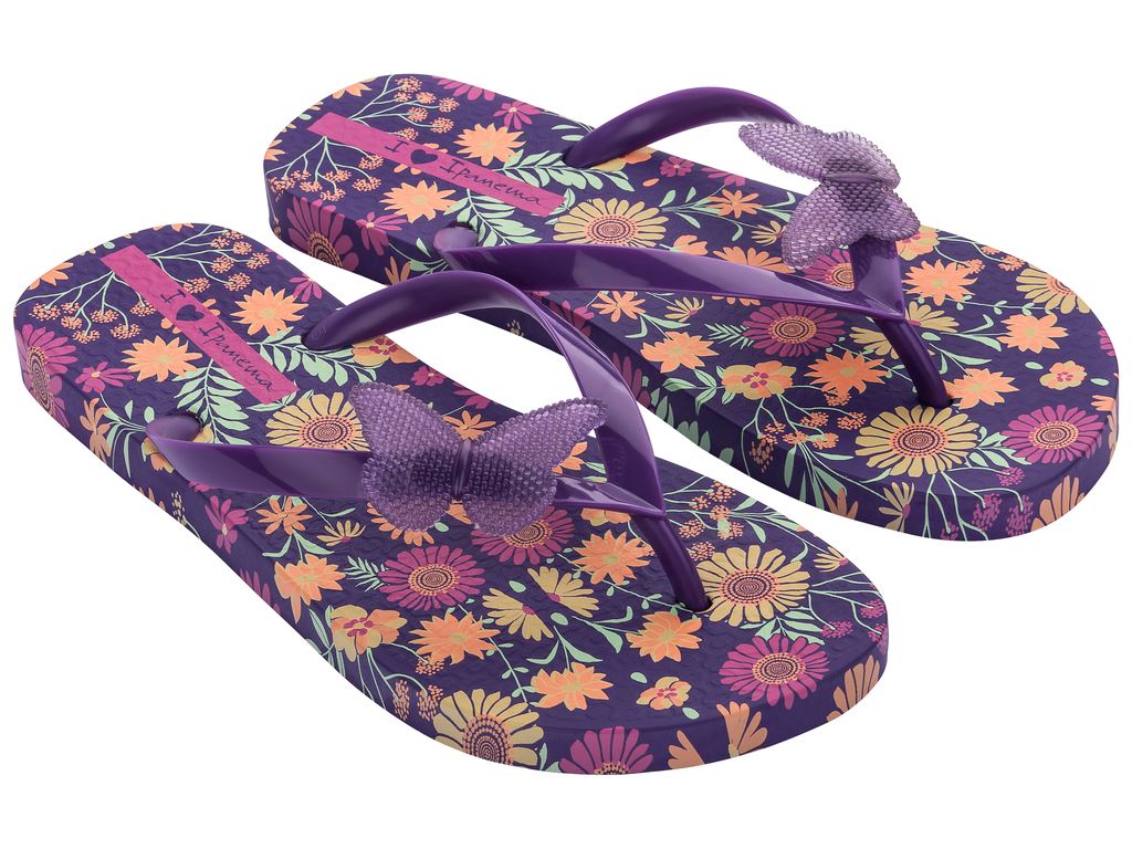 Sandalia Mujer Morado Belle Floral 115 Ipanema