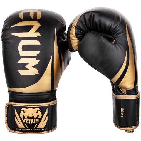 Guantes De Boxeo Venum Challenger 2.0 Black Gold 227G
