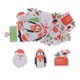 thumbnail image 5 of 50 piezas mezcla patrón etiqueta engomada impermeable vacaciones navidad pegatinas color3, 5 of 5