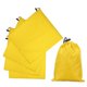 thumbnail image 1 of Uxcell 5 piezas de bolsa con cordón de poliéster 210D con cierre, bolsa de almacenamiento de viaje impermeable de 14 x 16 pulgadas, 1 of 7