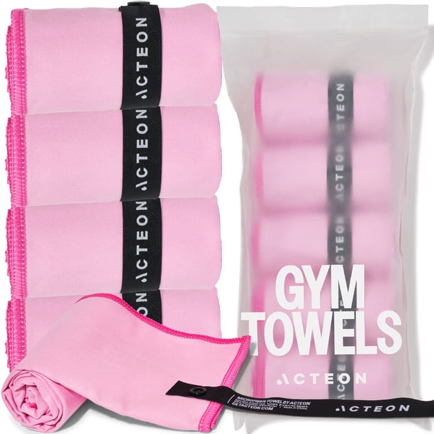 Toallas de microfibra para gimnasio Acteon, 5 unidades, de secado rápido, superabsorbentes