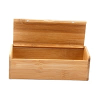 Magideal - Caja Organizadora De Bambú, Organización Para Relojes De Joyería, 16,5 Cm X 6,8 Cm ,5 Cm, Estructura Simple Portátil, Doméstico Y