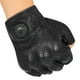 thumbnail image 4 of Guantes para motociclismo de cuero Motowolf 0302B Dedos Cortos - Talla M, 4 of 8